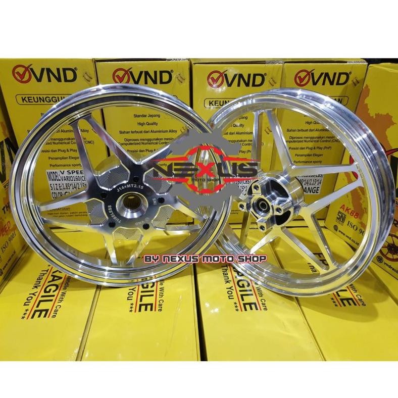 Terlaris Velg Vnd V Speed Vario160 Cbs / Vario160 Abs Velg Vnd Bintang New Vario160 Cbs/ Vario160 Ab