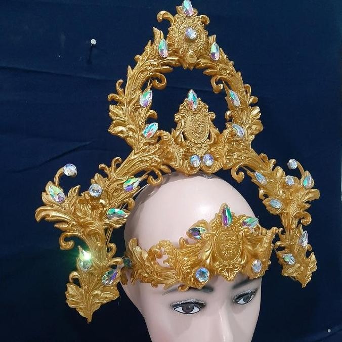 Baru  Mahkota Raja / Mahkota Raja Murah / Mahkota tari Laki-laki