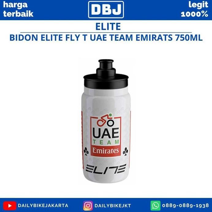 ready BIDON ELITE FLY T UAE TEAM EMIRATS 750ML BIDON