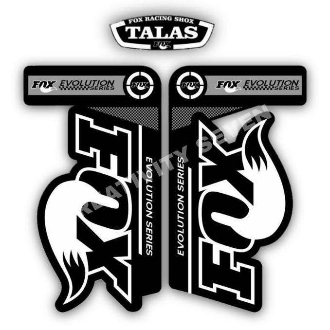 ready Sticker fork sepeda - Aksesoris Sepeda MTB - Sticker variasi Fork Sepeda MTB - Sticker fox