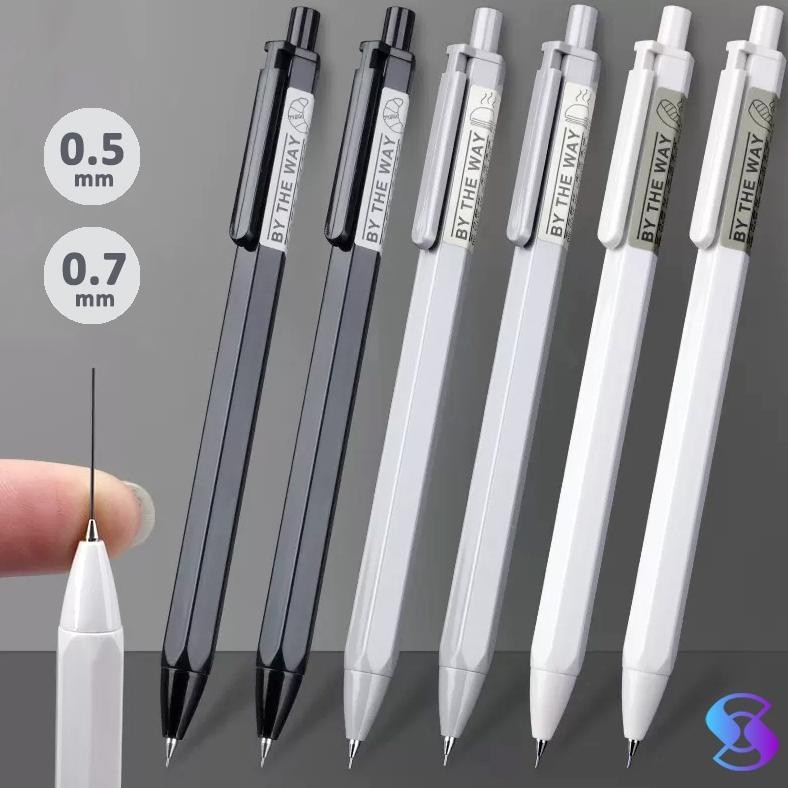 

[MURAH] Propelling Pencil Pensil Mekanik Cetek Tip 0.5 0.7mm Dilengkapi Klip-Suning Mall