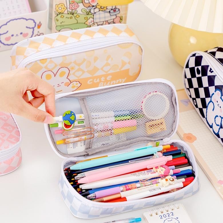 

Trendy Kotak Pensil Anak Korea Susun Besar Jumbo Catur Beruang Tempat Pensil Pouch Sekolah Anak Cewek Kiyowo ..