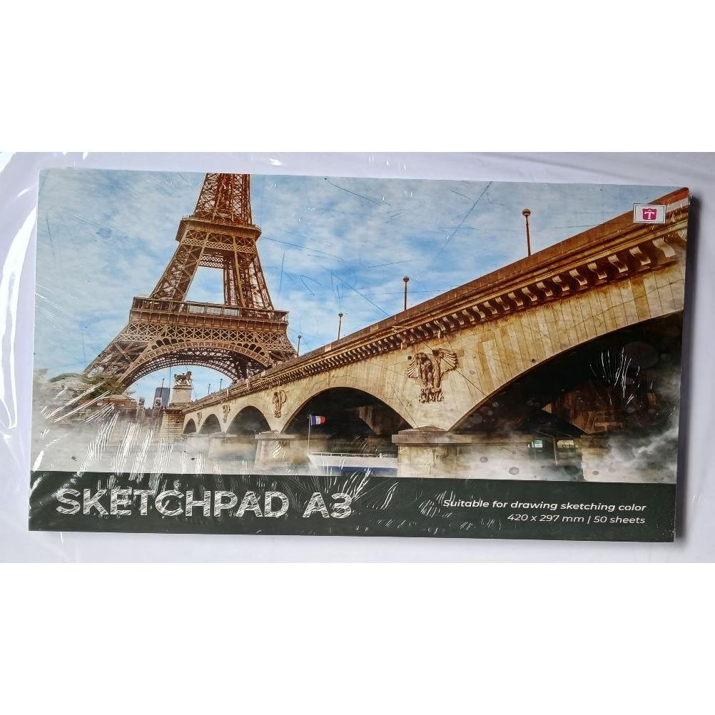 

Big Sale Sketchbook A3 buku gambar tebal ukuran A3 ,.