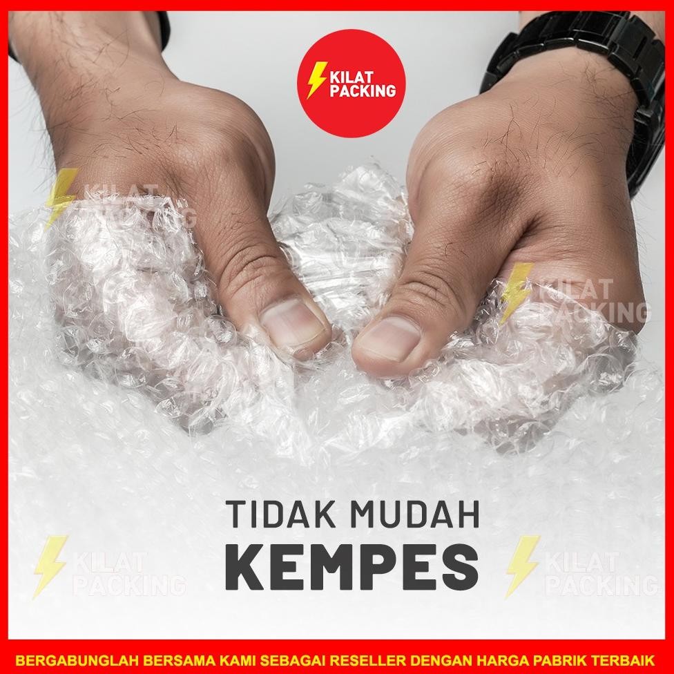 

Kekinian PLASTIK BUBBLE WRAP 125CM X 50M / BUBBLE WRAP DKM PLUS KUALITAS PREMIUM TERMURAH GROSIR !