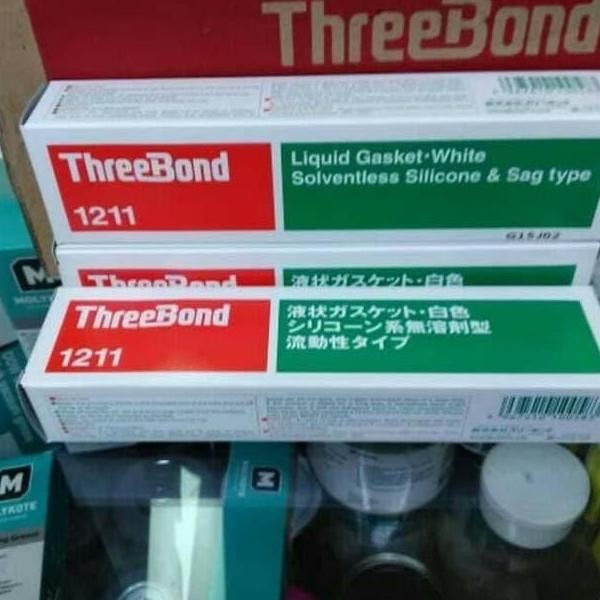 Threebond 1211 100Gram Threebond 1211 Liquid Gasket White 100Gr