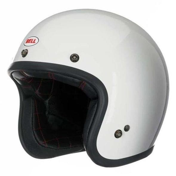 NEW BELL C500 WHITE | HELM BELL HALF FACE | HELM RETRO BELL ORIGINAL