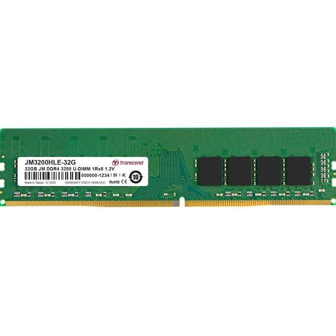 TERLARIS - Transcend JetRam 32GB DDR4 3200 For Desktop (JM3200HLE-32G)
