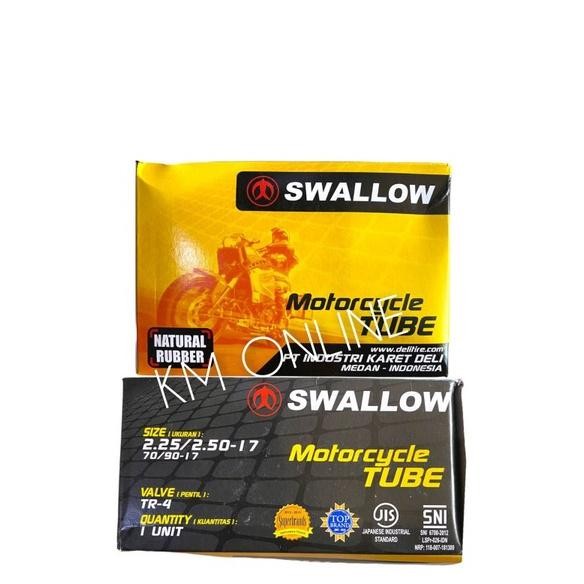 BAN DALAM DALEM MOTOR RING 17 225/250-17 MERK SWALOW SWALLOW