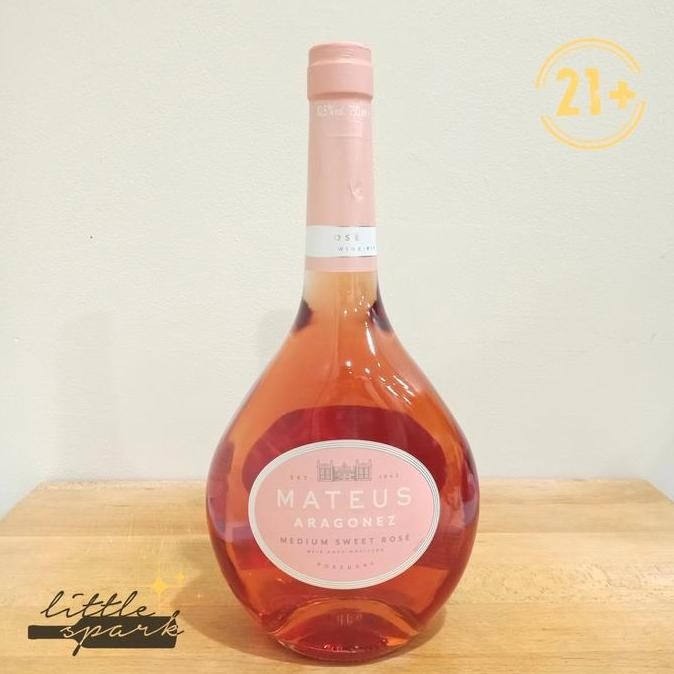 

TERMURAH - Mateus Aragonez Medium Sweet Rose Wine