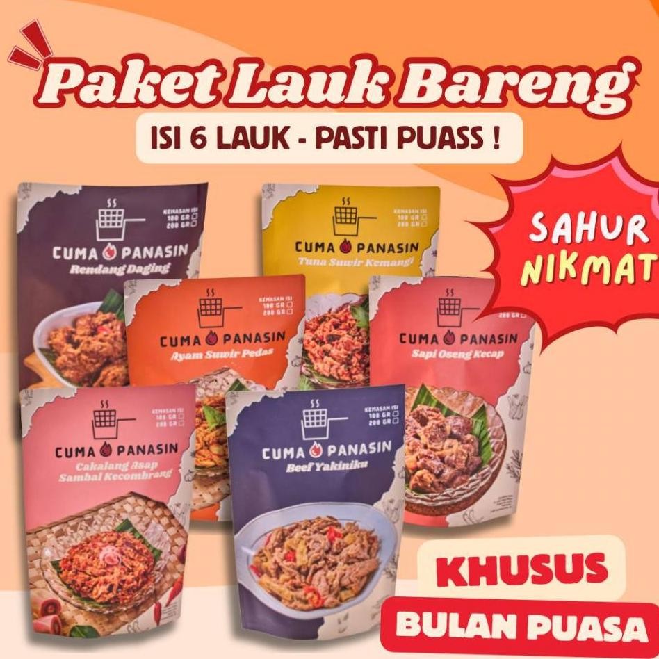 

Paket Lauk Bareng Cuma Panasin