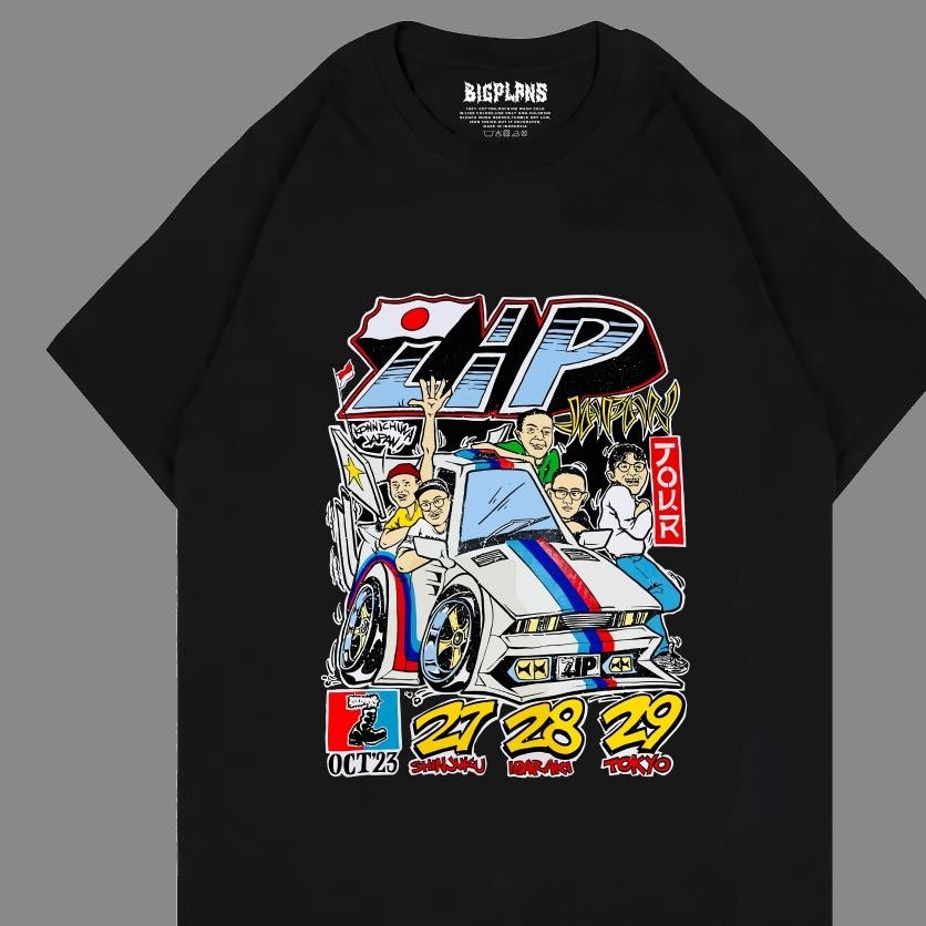 Promo Zip Tour Japan Kaos Musik Zip Tour Edition Kaos Band Punk Hardcore