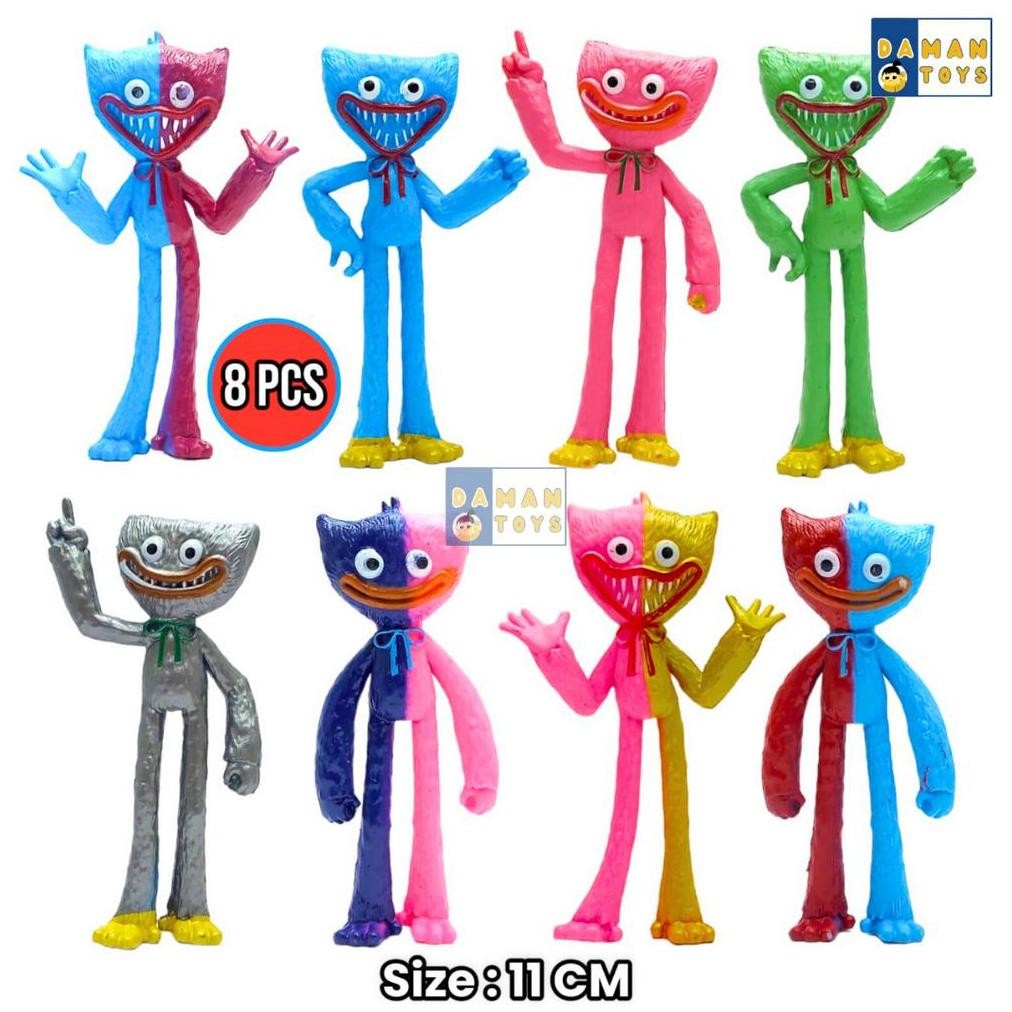 Gh-67 Figure Huggy Wuggy Mainan Poppy Playtime Set
