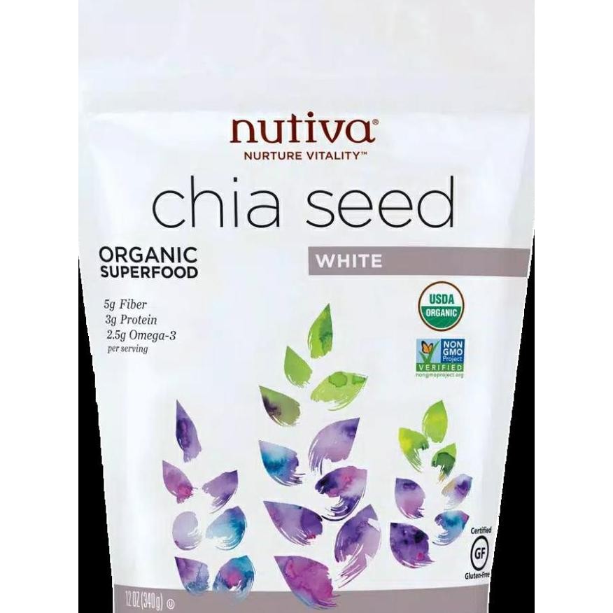 

Nutiva Chia Seed White Parviz #Gratisongkir