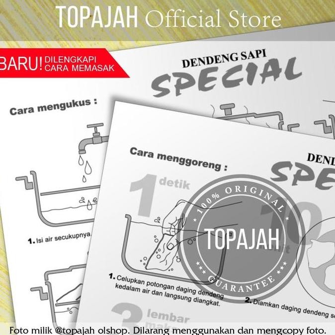 

Dendeng Sapi Mentah Spesial Sie Sin 250Gr Halal. #Gratisongkir