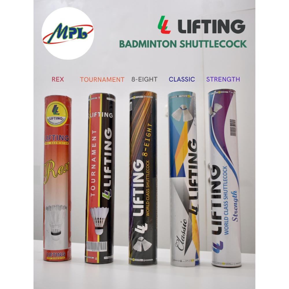SHUTTLE COCK BOLA BADMINTON LIFTING 8-EIGHT / KOK BULU TANGKIS