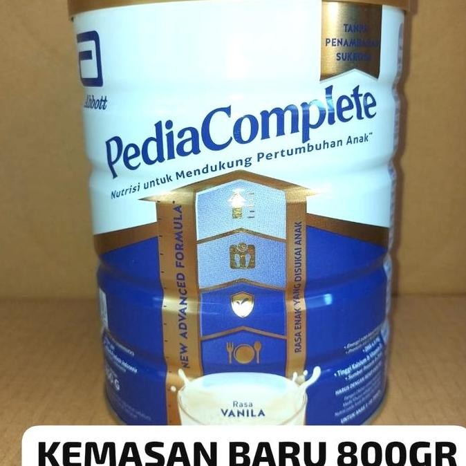 

terbaru pediacomplete susu formula anak rasa vanila 800gr shopee