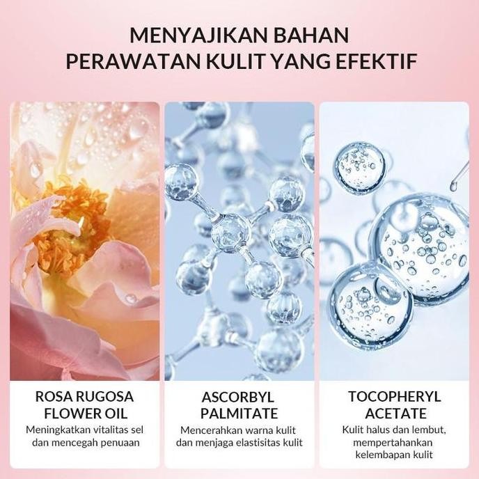 [Promo Diskon] Buhotei Bioaqua  Nenhong Cream 30Gr Pemerah Bibir Alami Lip Serum 3Pcs/Paket [Terlari