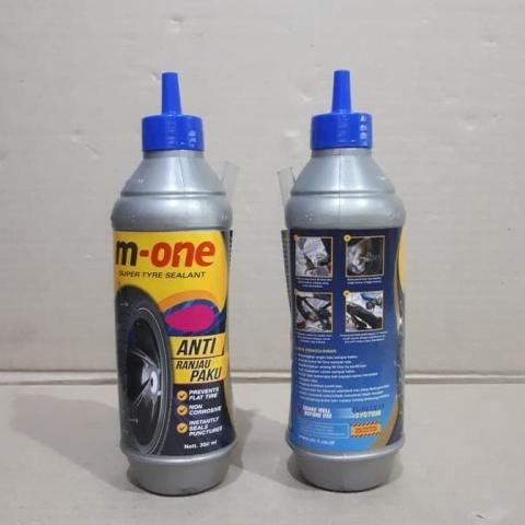 Cairan Anti Bocor Ban Tubles Tubeless Motor Mobil Original M One 350 Ml