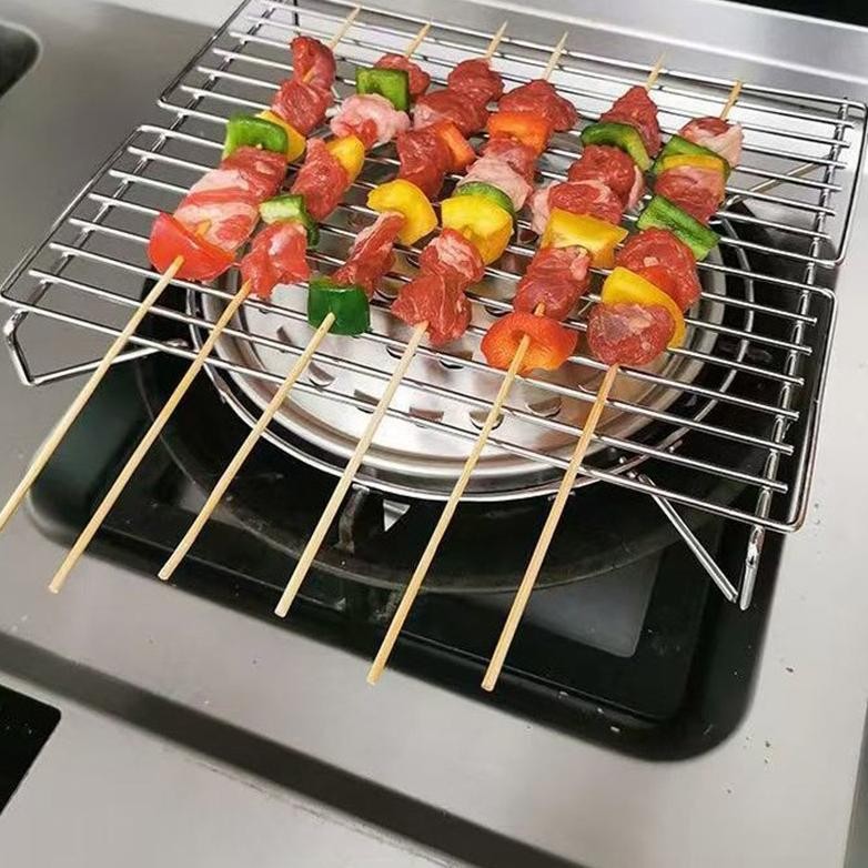 ''Terlaris" Alat Panggang Kompor Gas - Panggangan Pemanggang Sate Dan Sosis Bakar Murah