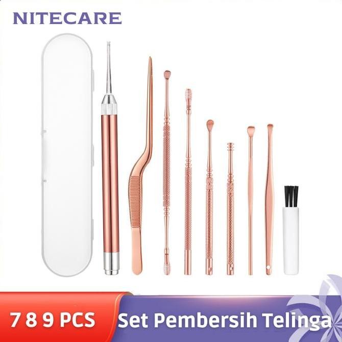Asli Set Alat Korek Kuping Bayi - Pembersih Telinga Aman untuk Anak Balita Shopee