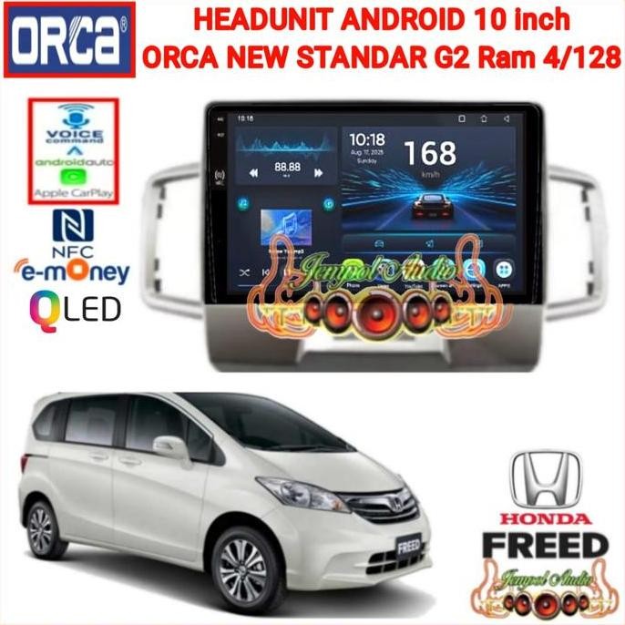 '' Head Unit Android Orca 10 Inch Oem Honda Freed ''