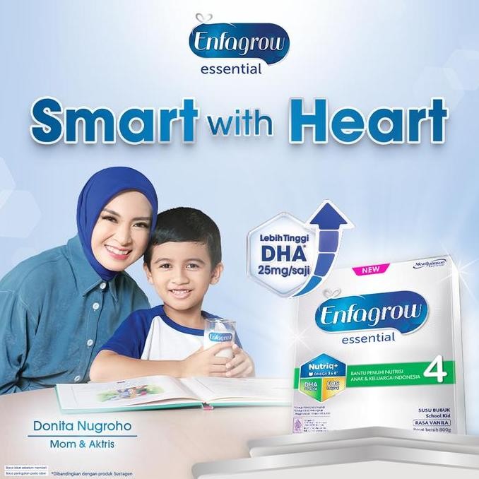 

terbaru enfagrow essential 4 susu formula anak 3-12 tahun 1800gr isi 3 pack