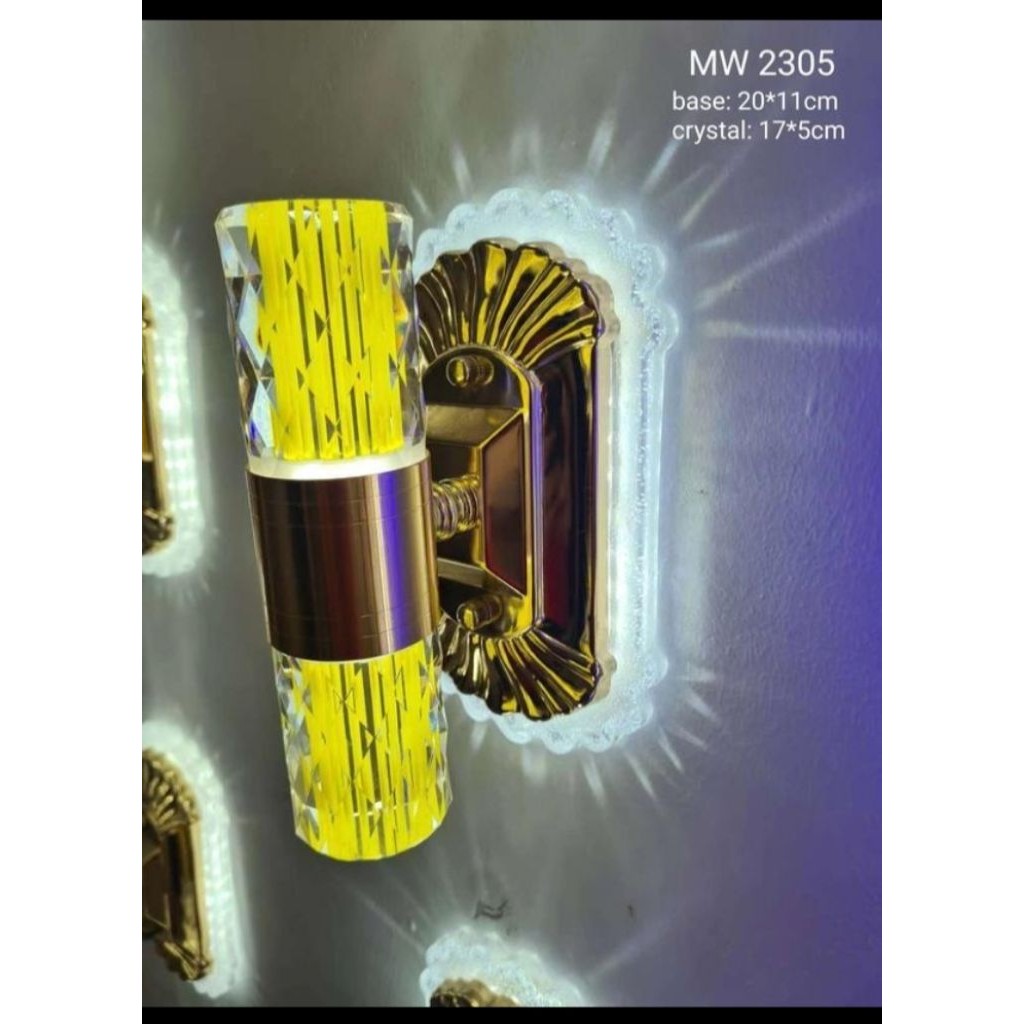 { GRADE A } Lampu Dinding Modern Minimalis Interior Hias LED Teras 2305 Mewah Elegant