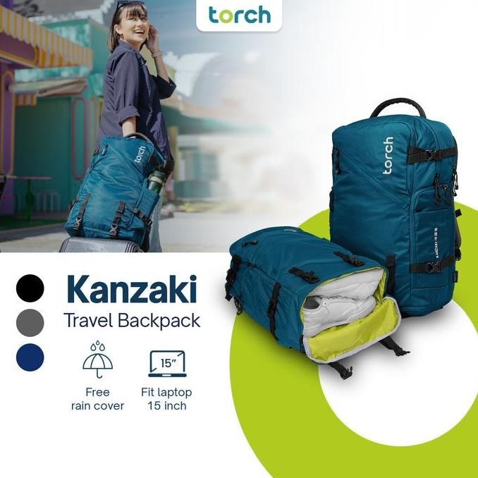 Torch Tas Ransel Traveling Light Travel Backpack Kanzaki 30 Liter
