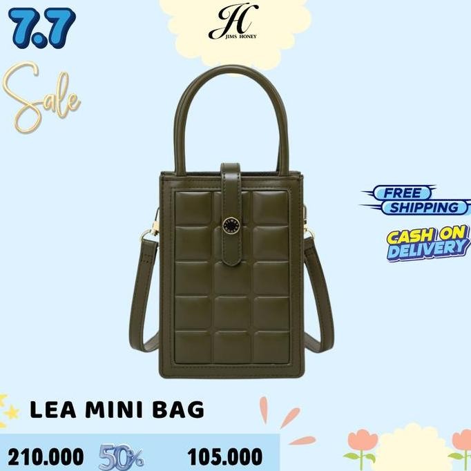terbaru jims honey lea bag - tas selempang wanita kulit fashion elegan