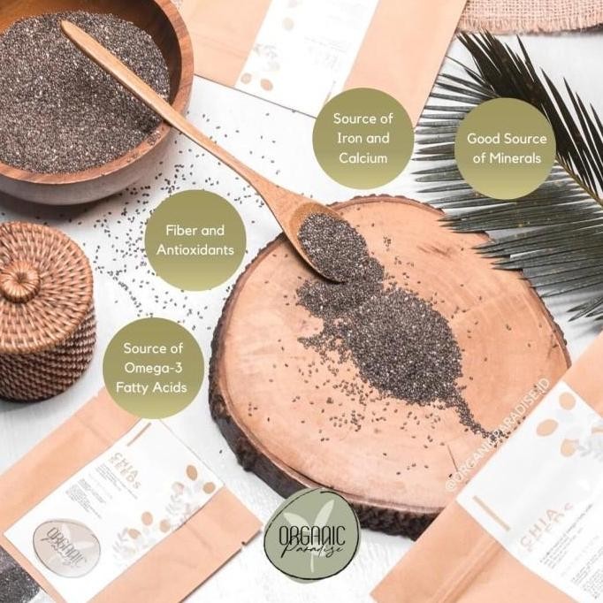 

Chia Seed Organic Mexico 1000 Gram Grade A Premium #Gratisongkir