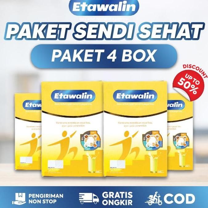 

terbaru 4 box susu etawalin susu kambing etawa bubuk asli rematik & tulang
