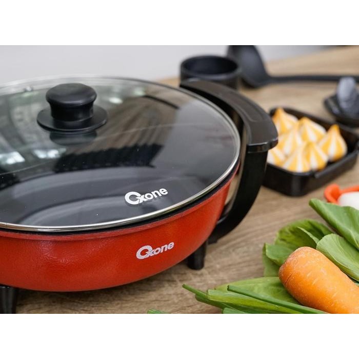 Oxone Ox-821Spn Panci Elektrik Yin Yang 2In1 Shabu-Shabu