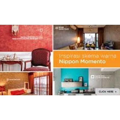 [Promo Diskon] Nippon Momento Cat Wallpaper 1 Liter / Special Effect Paint [Terlaris]