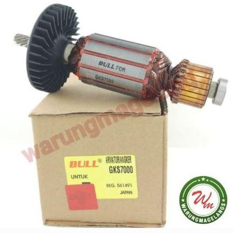 ARMATURE BULL FOR GKS 7000 - ROTOR bull GKS 7000 ANGKER GKS 7000