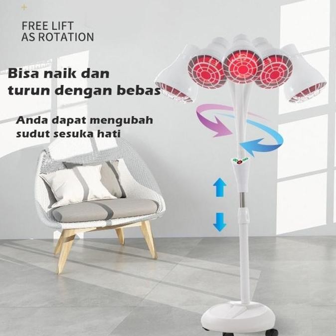 150 WATT FISIOTERAPI INFRAMERAH ALAT FISIOTERAPI LAMPU TERAPI SINAR INFRA RED INFRARES FISIOTERAPI L