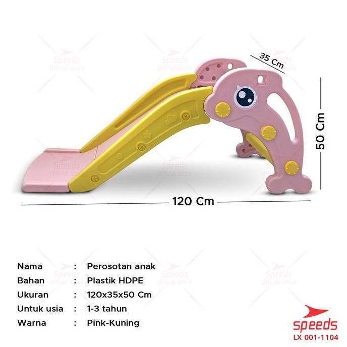 DISKON SPEEDS SELUNCURAN ANAK PEROSOTAN RUMAH UKURAN BESAR SNI 001-M1104