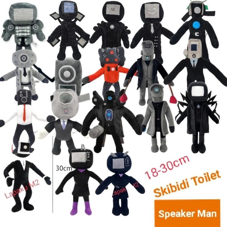 Promo Boneka Skibidi Toilet Mainan Boneka Speaker Man
