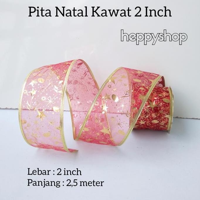 

!!!!!!] Pita Natal Kawat 2 Inch