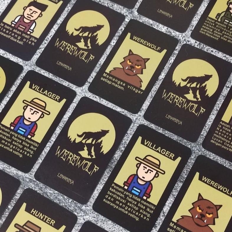 Sale [Cod] Ready-Kartu Werewolf Lite & Deluxe Pack Permainan Truth Or Dare