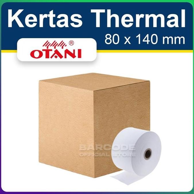 

NEW Dus Kertas Struk Thermal OTANI 80 x 140 mm 80x140 Atm Tiket Parkir