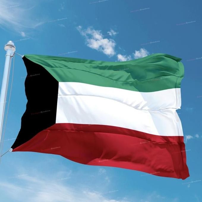 Kualitas terbaik] Bendera Negara Kuwait / The State of Kuwait / Dawlat al-Kuwait