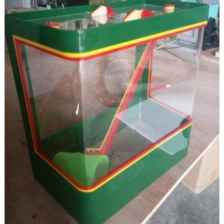 Aquarium Es Kelapa Besar Acrylic Es Buah + Gayung Lion Star Lionstar