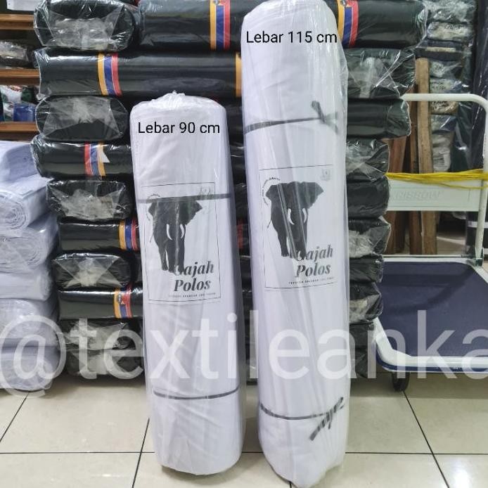 Kain Tc Gajah Polos Lebar 115 Cm Tetoron Spanduk Umbulumbul Atribut Si Kain Kantong Grosir 180 Meter