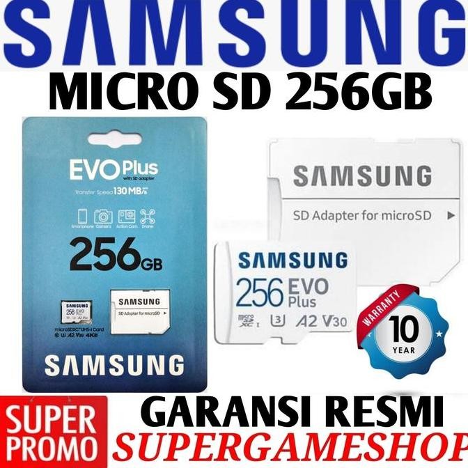 TERLARIS - Memory Card Micro SD 256GB - Micro SD 256GB Patriot V30 Micro SD 256GB