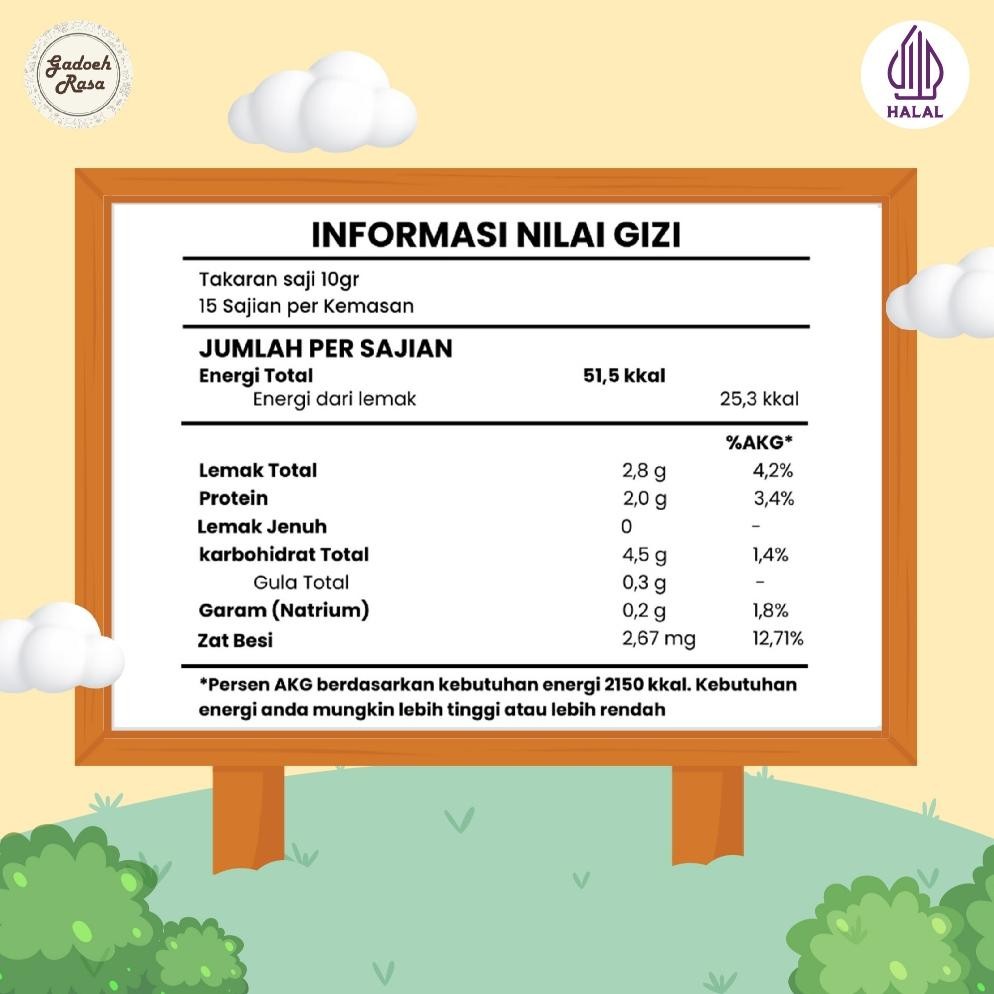 

Gadoeh Rasa Kremes Hati Ayam - Paket 3 Toples 50gr