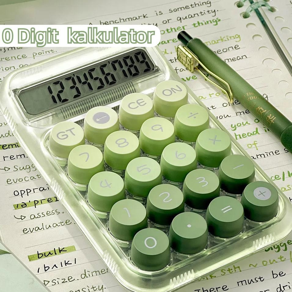 

Ami Kalkulator Tenaga Layar Besar 10 Dit Display Besar Keyboard Dot Mekanik Tombol Hd Calculator El Transparan Kincizen 819