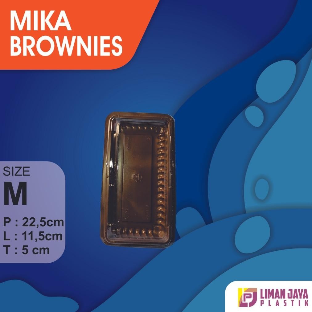 Mika Brownies Size M | Mika Brownies | Mika Plastik Brownies | Mika Kue Brownies | Mika Brownies M