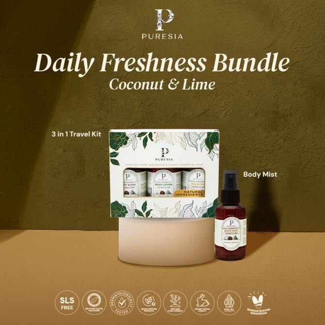 

TERLARIS - PURESIA Daily Freshness Bundle - Coconut & Lime