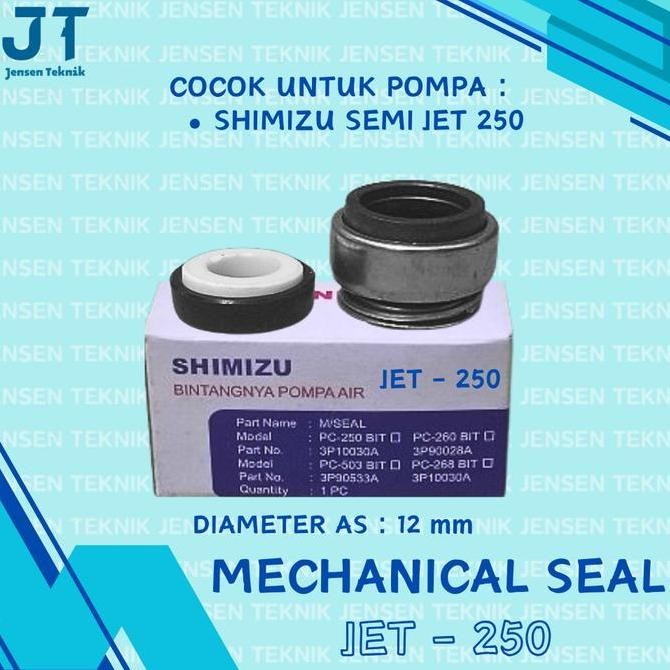 Murah Mechanical Seal Pompa Air Shimizu Jet 250 Original