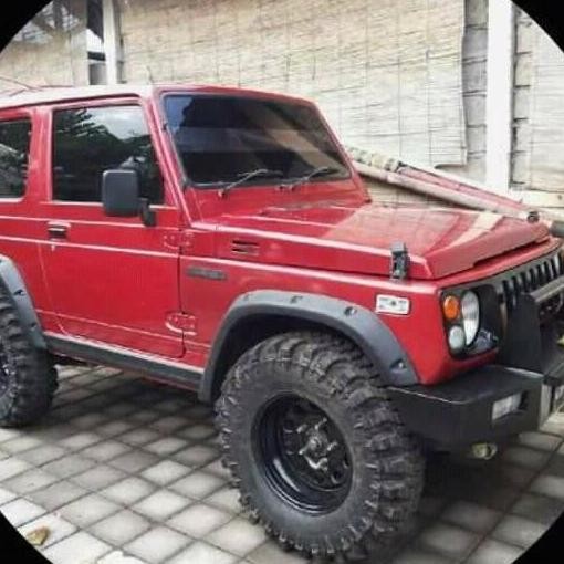 Over Fender Jimny Katana Model Kotak Baut L Over Fender Katana Kotak Diskon